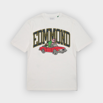 Camiseta Edmmond coche rojo